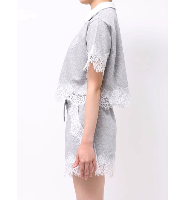 jouetie「レースドッキングポロトップス」|Tシャツ・カットソー|