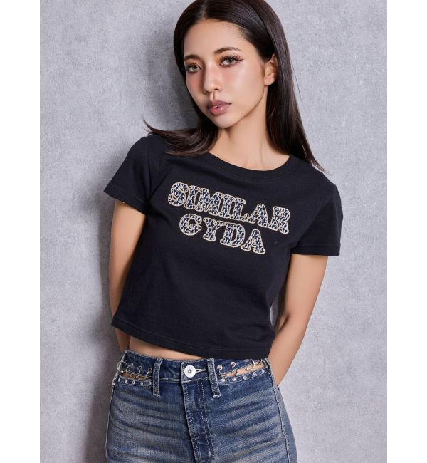 GYDA「SIMILAR GYDAショートTシャツ」|Tシャツ・カットソー|ブラック