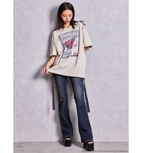 GYDA「Coca-Cola vintage BIG Tシャツ」|Tシャツ・カットソー|