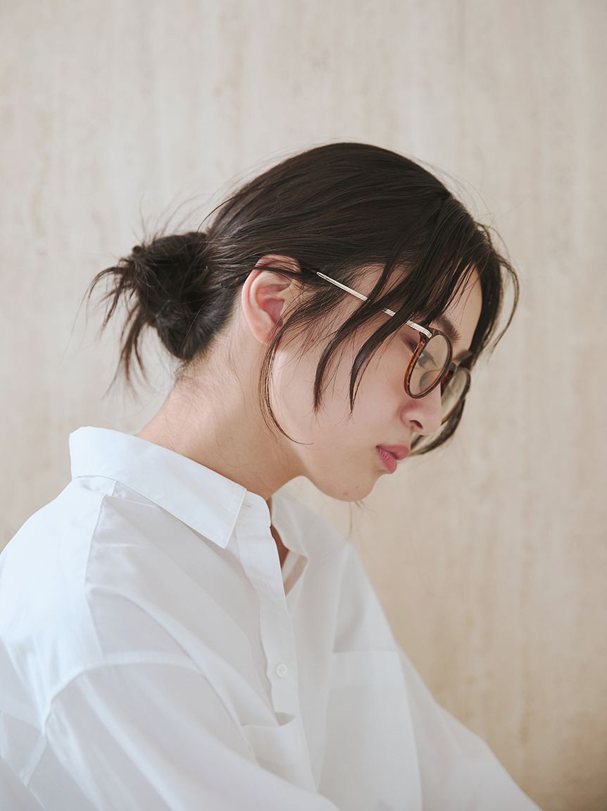 Mila Owen「メタルセルラウンドダテメガネ」|メガネ|