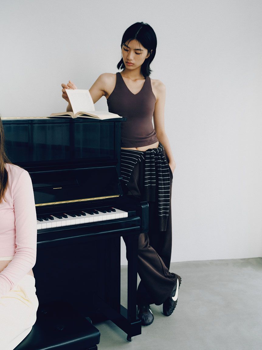 emmi atelier「【W&T】スウェットパンツ【セットアップ対応】」|チノ|