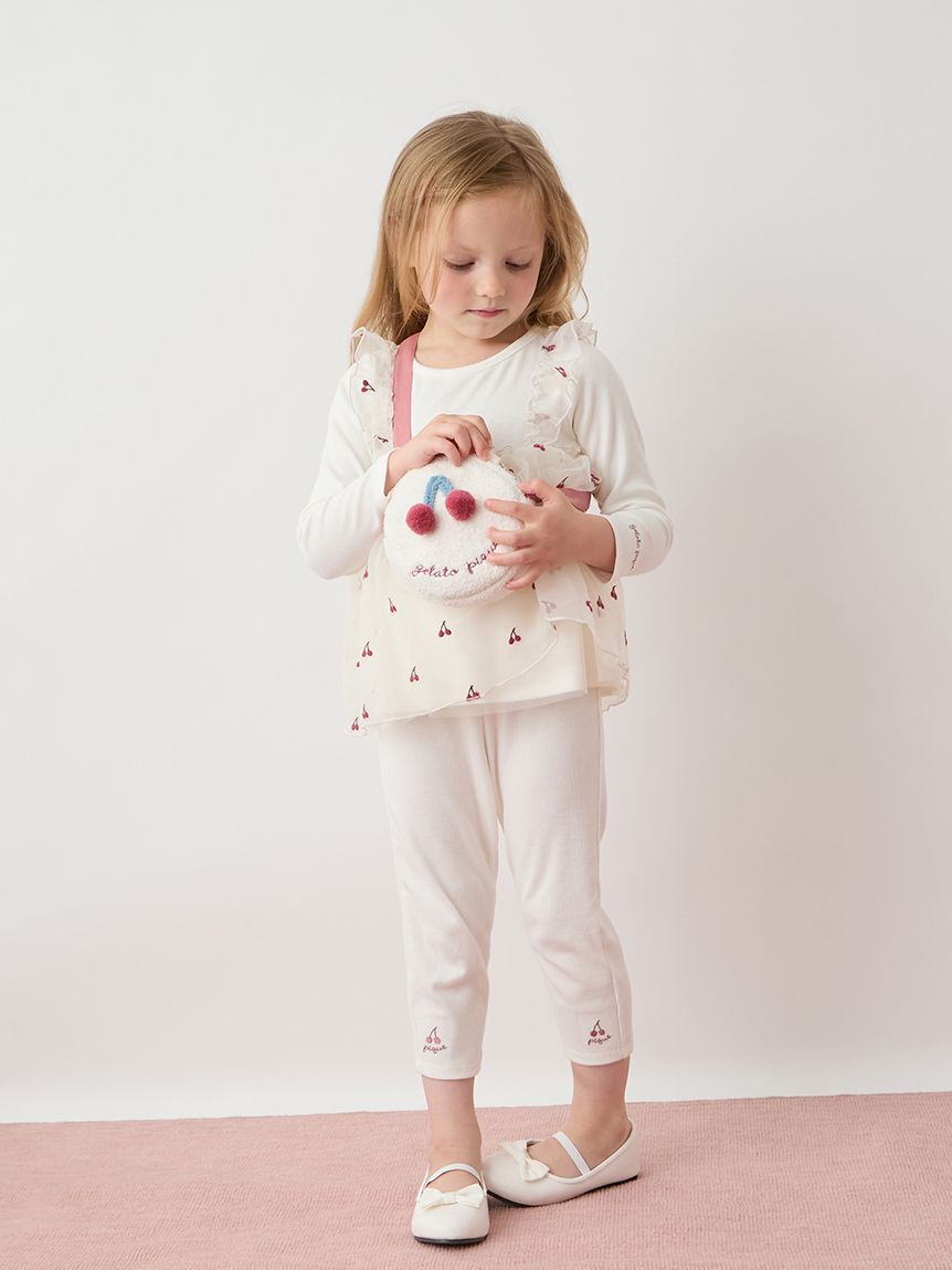 GELATO PIQUE KIDS & BABY「【KIDS】チェリー柄チュールプルオーバー」|プルオーバー|