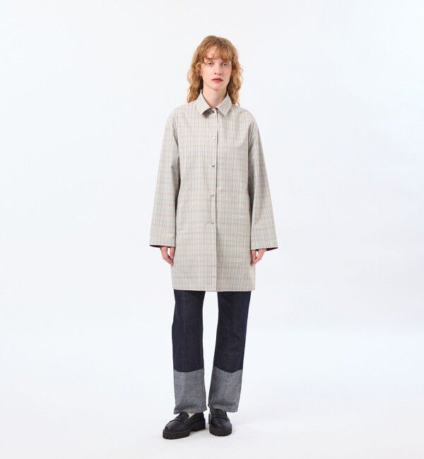 MACKINTOSH PHILOSOPHY「【BAWTRY(バウトリー)】コットンポプリンステンカラーコート」|ステンカラーコート|