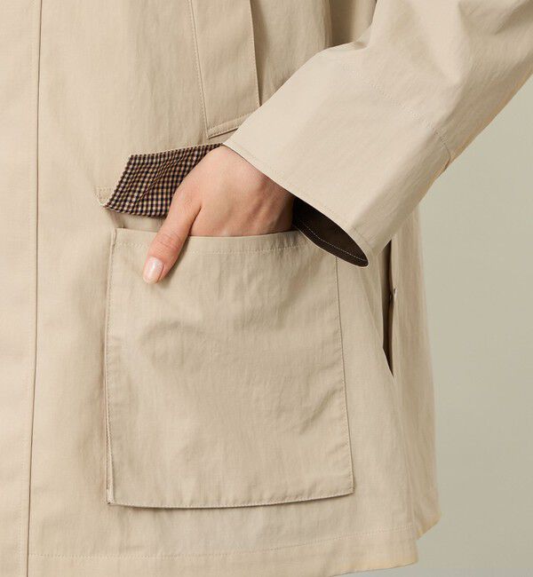 MACKINTOSH PHILOSOPHY「GREY LABEL 【SOMERFORD（サマーフォード）】ライトタフタ製」|ステンカラーコート|