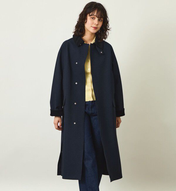 MACKINTOSH PHILOSOPHY「GREY LABEL 【SOMERFORD LONG（サマーフォード ロング）】」|ステンカラーコート|ネイビー