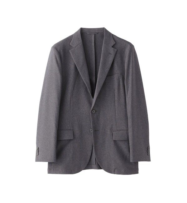 MACKINTOSH PHILOSOPHY「【WEB&一部店舗限定】トロッター スタンダードジャケット メランジストレッチ」|テーラードジャケット|チャコールグレー