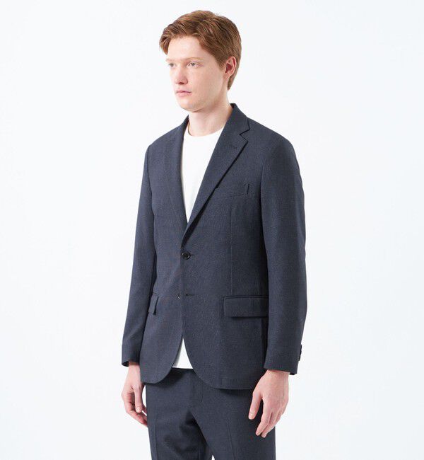 MACKINTOSH PHILOSOPHY「【WEB&一部店舗限定】トロッター スタンダードジャケット メランジストレッチ」|テーラードジャケット|