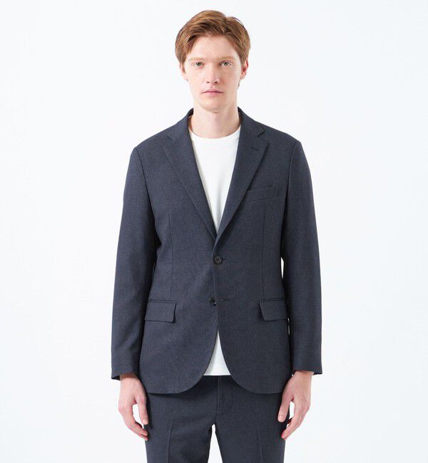 MACKINTOSH PHILOSOPHY「【WEB&一部店舗限定】トロッター スタンダードジャケット メランジストレッチ」|テーラードジャケット|