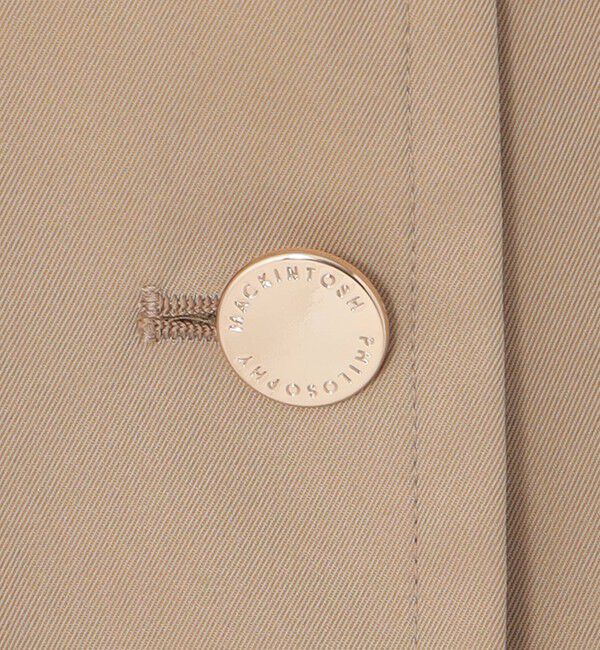 MACKINTOSH PHILOSOPHY「【WELBURY（ウェルベリー）】シャンブレーギャバジン」|ステンカラーコート|