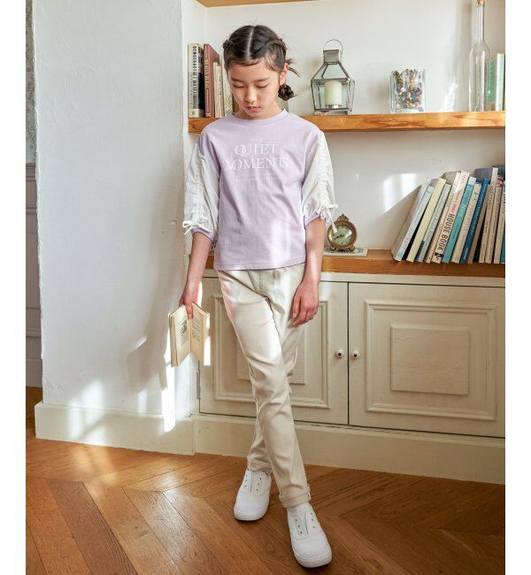 ikka kids「【親子コーデ】GOKU楽パンツ スーパーストレッチ ガールズ （120~160cm）」|その他|
