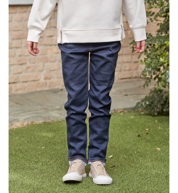 ikka kids「【親子コーデ】GOKU楽パンツ スーパーストレッチ ガールズ （120~160cm）」|その他|