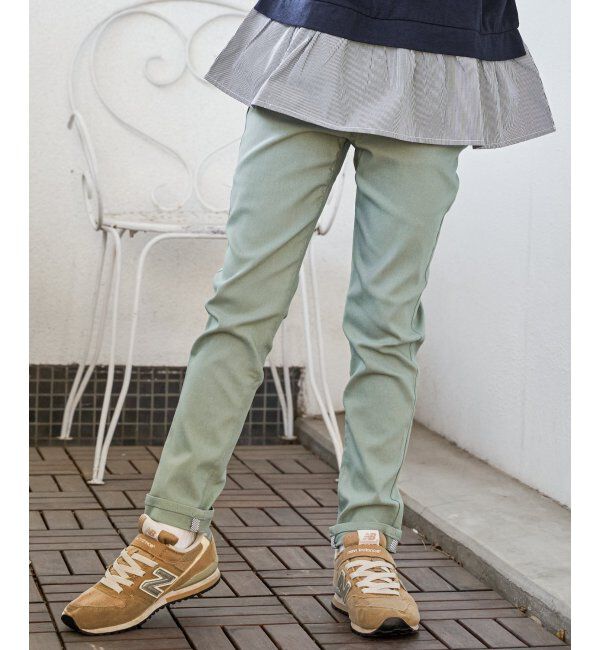 ikka kids「【親子コーデ】GOKU楽パンツ スーパーストレッチ ガールズ （120~160cm）」|その他|
