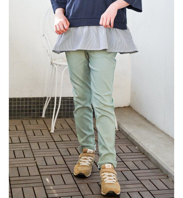 ikka kids「【親子コーデ】GOKU楽パンツ スーパーストレッチ ガールズ （120~160cm）」|その他|