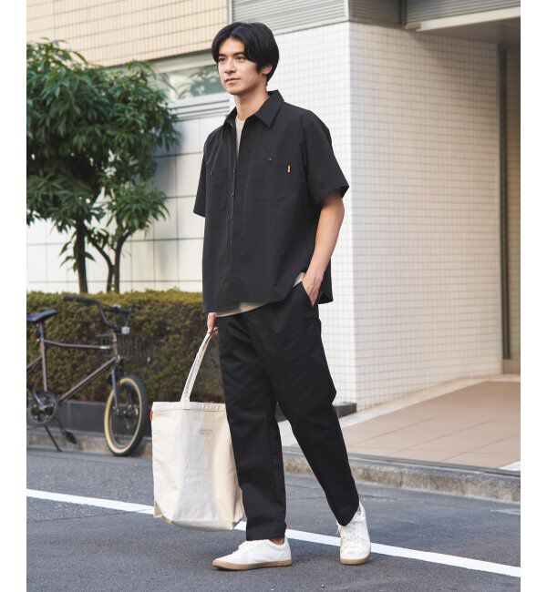 ikka「UNIVERSAL OVERALL ユニバーサルオーバーオール dailyタックテーパードパンツ」|その他|