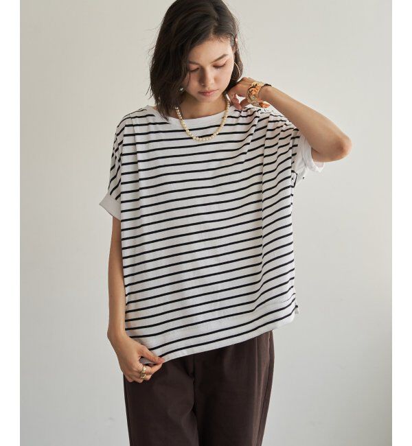 ikka「【お得だ値】冷感ショルダータックプルオーバー」|その他|