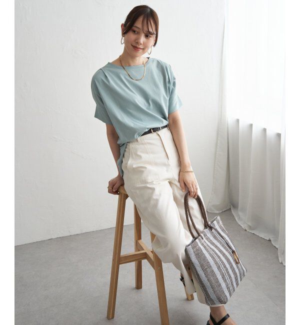 ikka「【お得だ値】冷感ショルダータックプルオーバー」|その他|