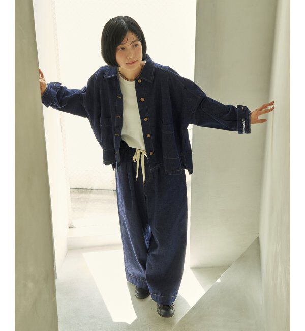 Lbc with Life「デニムワイドイージーパンツ」|その他|