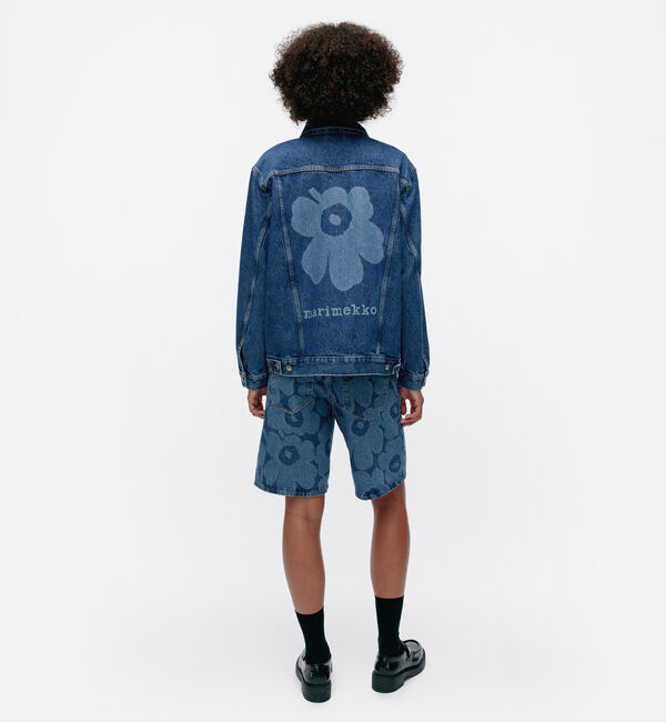 Marimekko「Maridenim Murros Unikko Placement デニムジャケット」|その他|