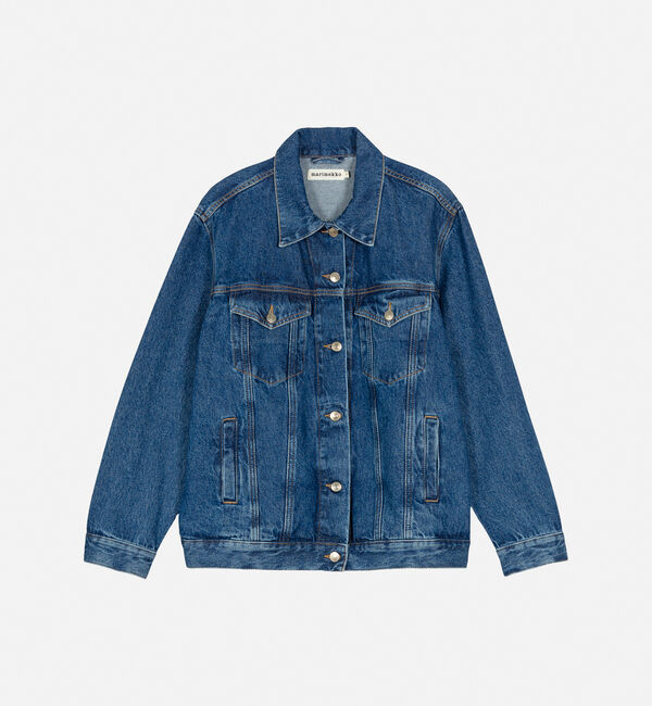 Marimekko「Maridenim Murros Unikko Placement デニムジャケット」|その他|