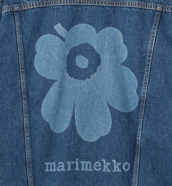 Marimekko「Maridenim Murros Unikko Placement デニムジャケット」|その他|