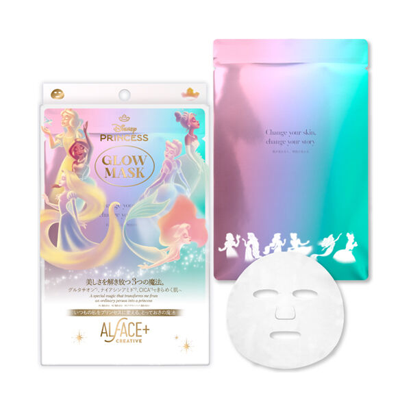 ALFACE＋（オルフェス）「ALFACE+(オルフェス) CR プリンセスグロウマスク 限定品 (30ml&times;6枚)」|フェイスマスク・パック|