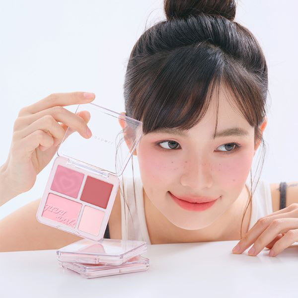  「JUDYDOLL わがままチークハイライター 03 ほて顔チェリー 本体 (9g)」|フェイスパウダー|