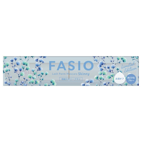 ファシオ「ファシオ まつパ級 フィルム マスカラ （極細） 101 あどけなブルー 限定品/無香料 (5g)」|マスカラ・まつげ|