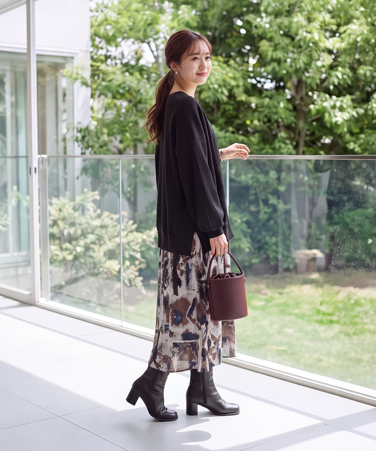 STYLE DELI「リラックスニットソーカーディガン」|カーディガン|