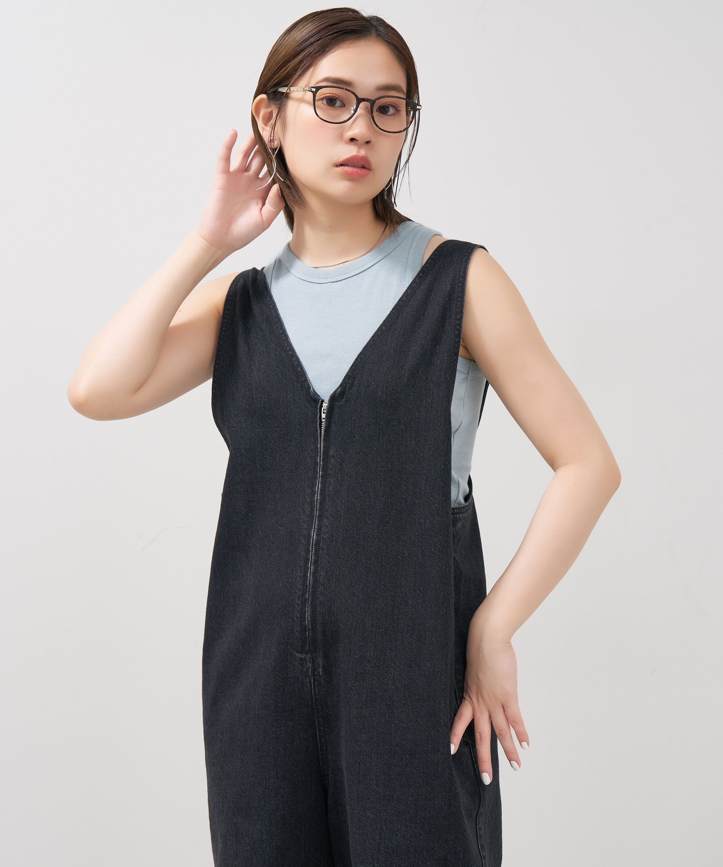  「ウェリントン型 メガネ｜上品で高級感のある 大人可愛いメガネ フェミニン レンズ交換券付き STANDARD MUSE」|メガネ|