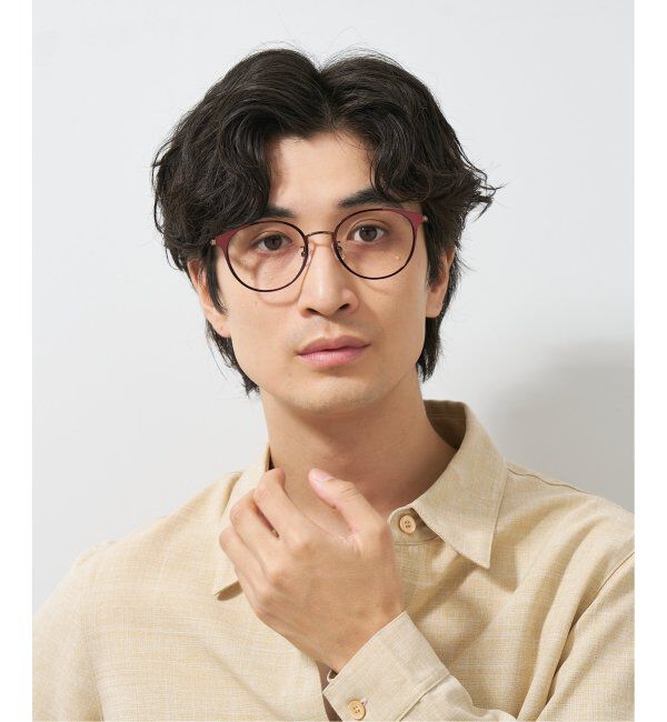  「Zoff|UNITED ARROWS|ボストン型 メガネ｜ ユナイテッドアローズ レンズ交換券付」|メガネ|