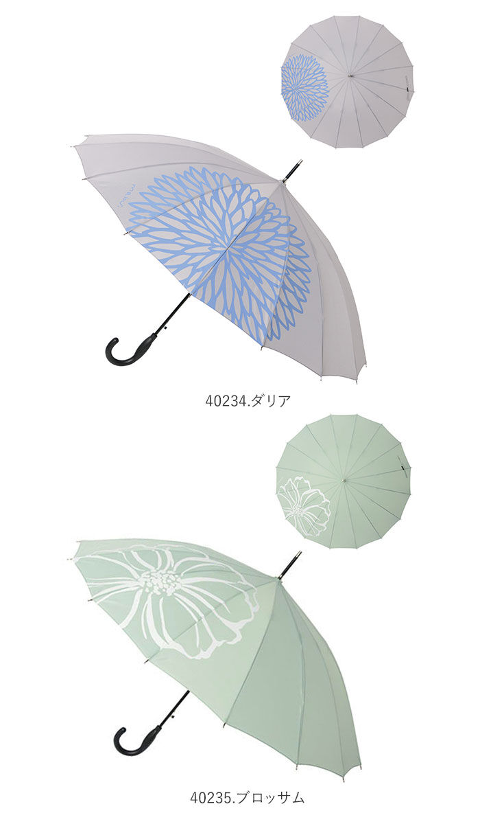 BACKYARD FAMILY「傘 レディース 長傘 ワンタッチ 通販 ブランド おしゃれ ジャンプ傘 58cm 晴雨兼用傘 丈夫」|傘|