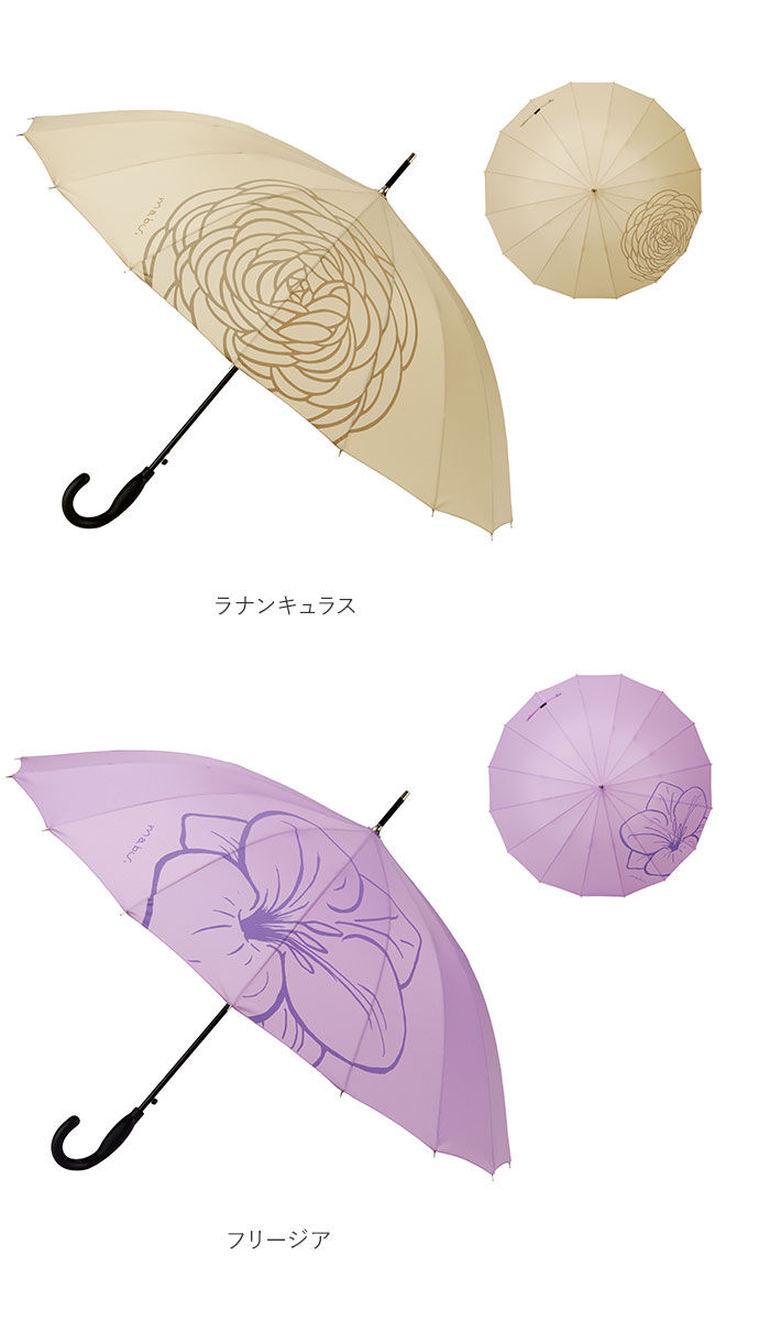 BACKYARD FAMILY「傘 レディース 長傘 ワンタッチ 通販 ブランド おしゃれ ジャンプ傘 58cm 晴雨兼用傘 丈夫」|傘|