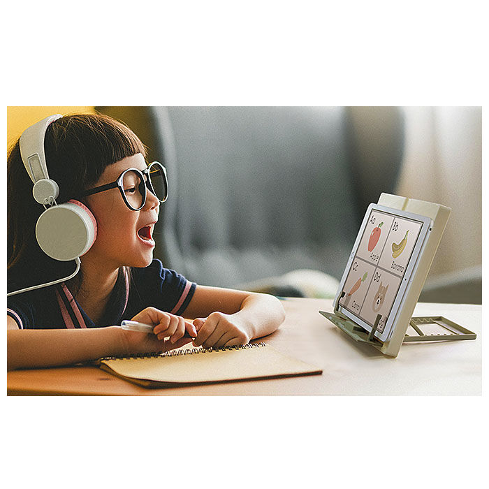 BACKYARD FAMILY「タブレット スタンド 卓上 通販 折り畳み 折りたたみ タブレットスタンド 在宅 Web会議 学習」|その他|