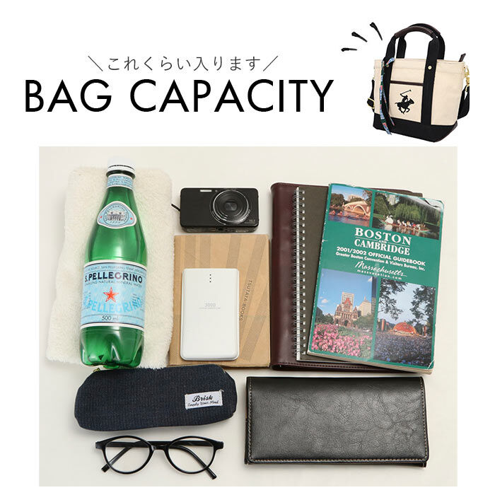 BACKYARD FAMILY「ビバリーヒルズポロクラブ トートバッグ 小さめ 通販 キャンバス ブランド BEVERLY」|トートバッグ|