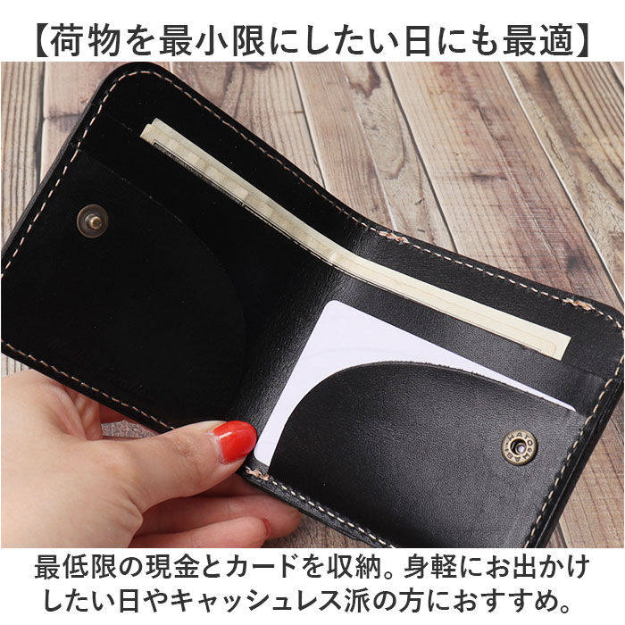 BACKYARD FAMILY「Native Creation 財布 二つ折り 通販 日本製 栃木レザー 二つ折り財布 お財布」|財布|