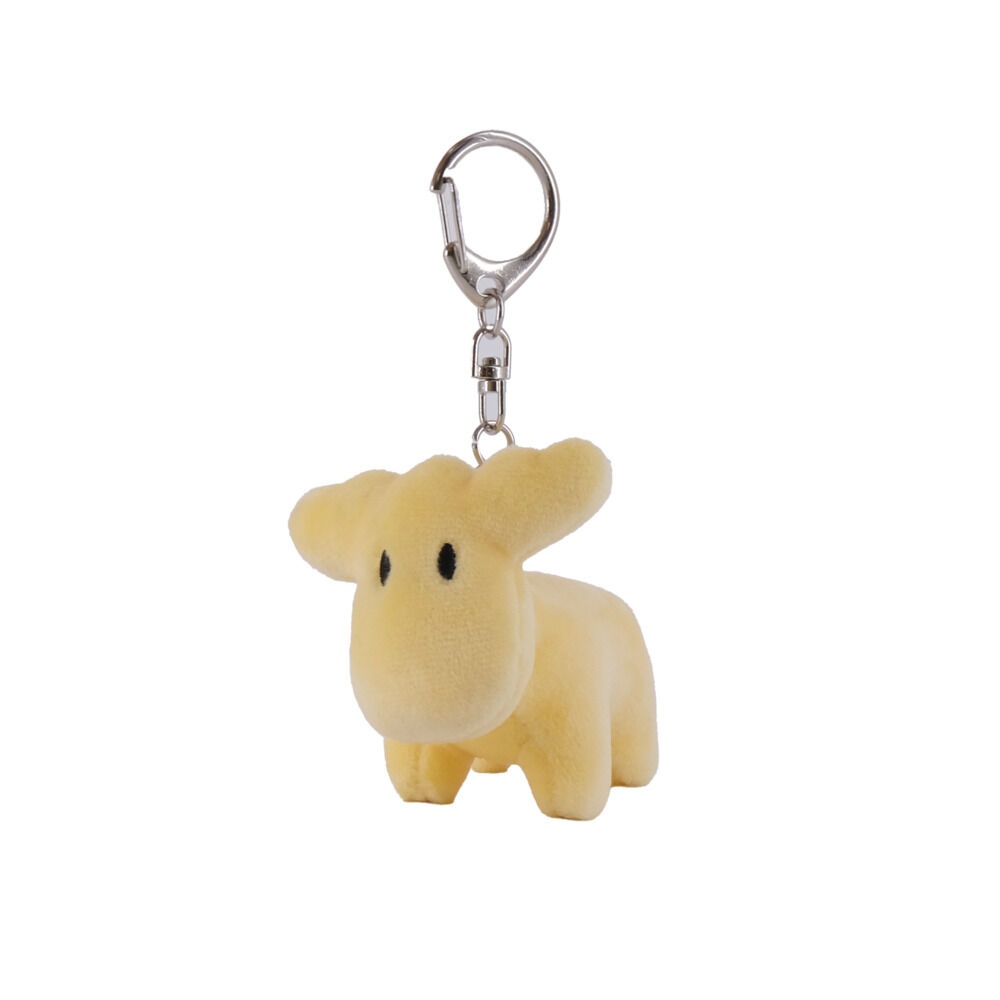 moz「moz キーホルダー ぬいぐるみ モズ 通販 ぬいぐるみチャーム キーチャーム バッグチャーム」|チャーム・キーホルダー|イエロー1