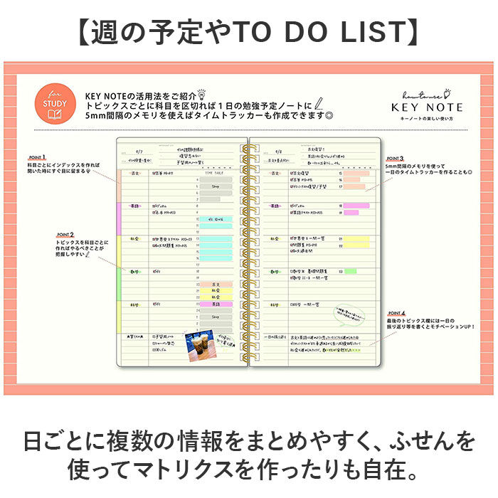 BACKYARD FAMILY「キーノート A5スリム 通販 メモ ノート 管理表 日記 記録 手帳 ミーティングノート」|その他|