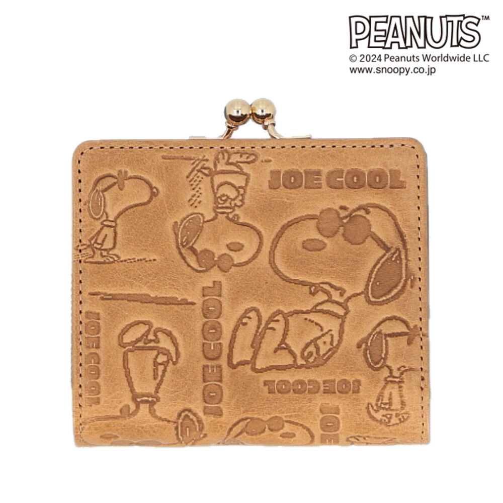 BACKYARD FAMILY「vintage peanuts 二つ折り財布 ミニ 通販 財布 お財布 おさいふ ウォレット」|財布|ベージュ1