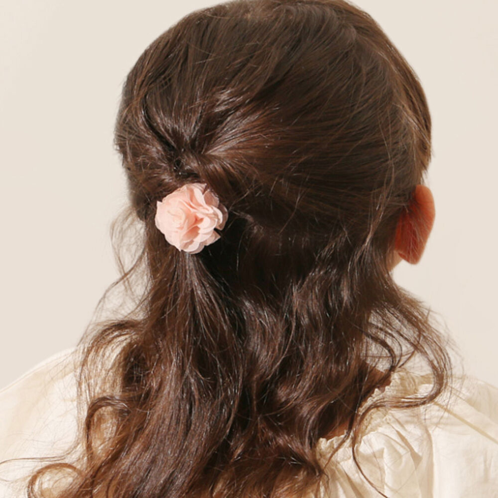BACKYARD FAMILY「RORA ヘアゴム 通販 ローラ セシリア 髪ゴム ヘアアクセサリー 髪飾り キッズ 子供 子ども」|ヘアゴム・シュシュ|ピンク1