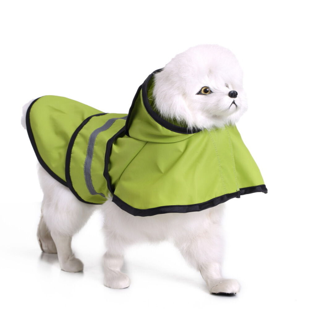 BACKYARD FAMILY「犬 レインコート かわいい 通販 レインウェア 雨服 カッパ 合羽 雨具 ドッグウエア 雨合羽」|その他|グリーン1
