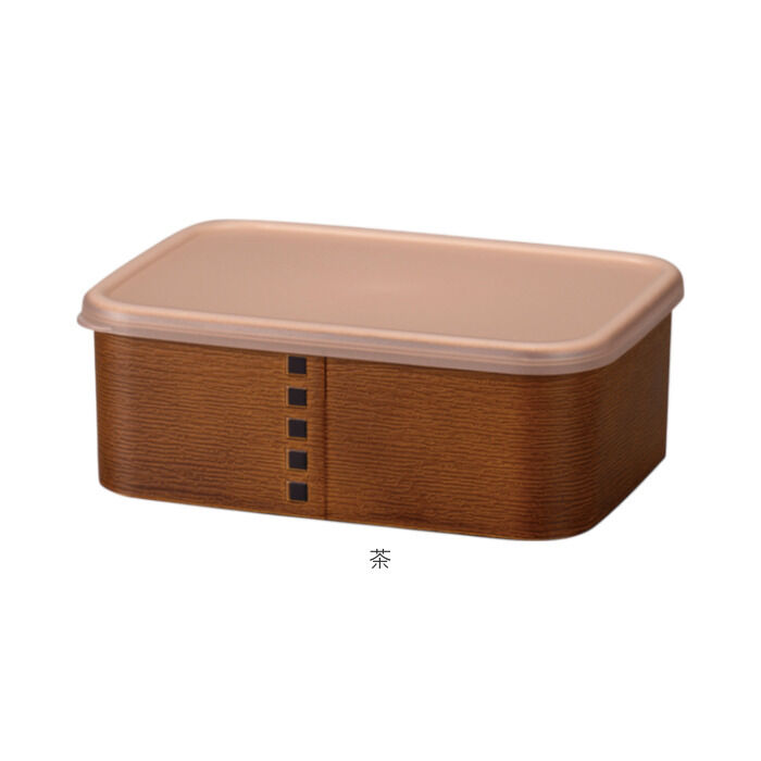 BACKYARD FAMILY「弁当箱 わっぱ風 通販 日本製 保存容器 450ml お弁当箱 長角 1段 ランチボックス」|食器・キッチングッズ|