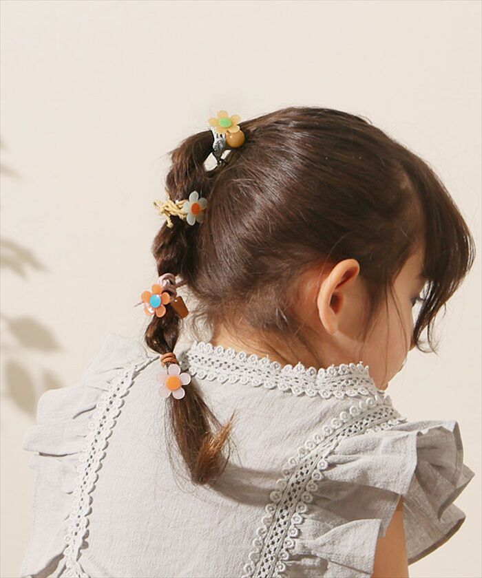BACKYARD FAMILY「Rora ヘアゴム 5個セット キッズ 通販 ブレンダ 髪ゴム 髪飾り 髪どめ 髪留め」|ヘアゴム・シュシュ|