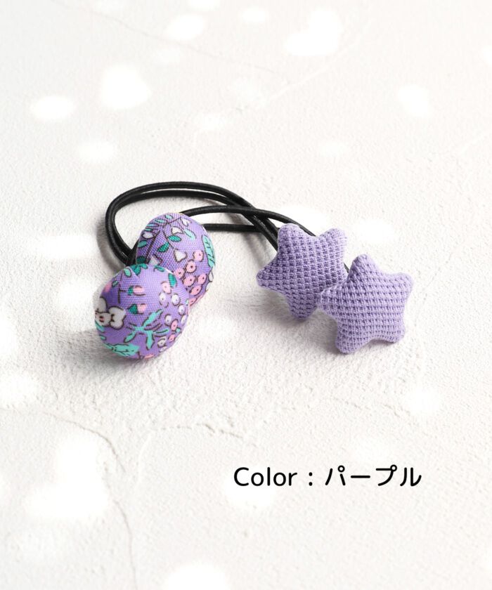 BACKYARD FAMILY「Rora ヘアゴム 2個セット フラワー 通販 ローラ rora 髪ゴム 髪飾り 髪留め ヘアタイ」|ヘアゴム・シュシュ|