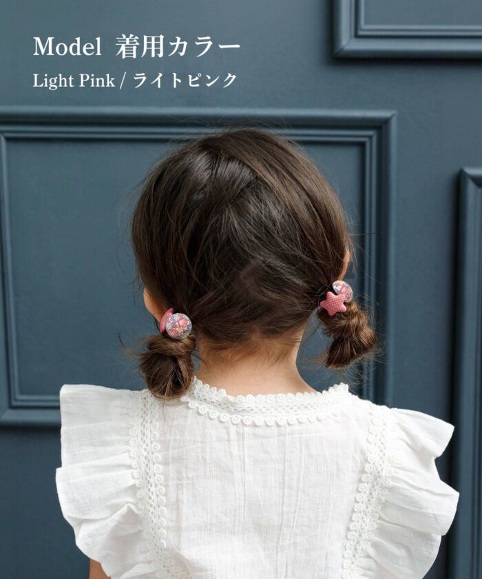 BACKYARD FAMILY「Rora ヘアゴム 2個セット フラワー 通販 ローラ rora 髪ゴム 髪飾り 髪留め ヘアタイ」|ヘアゴム・シュシュ|