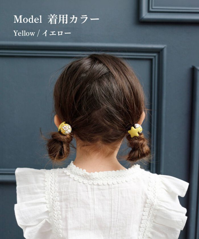 BACKYARD FAMILY「Rora ヘアゴム 2個セット フラワー 通販 ローラ rora 髪ゴム 髪飾り 髪留め ヘアタイ」|ヘアゴム・シュシュ|