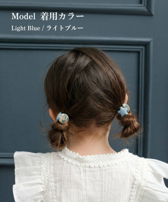 BACKYARD FAMILY「Rora ヘアゴム 2個セット フラワー 通販 ローラ rora 髪ゴム 髪飾り 髪留め ヘアタイ」|ヘアゴム・シュシュ|