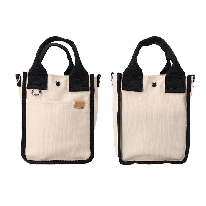 BACKYARD FAMILY「dot&stripe トート ミニ キャンバス 通販 ミニトート ミニトートバッグ」|トートバッグ|