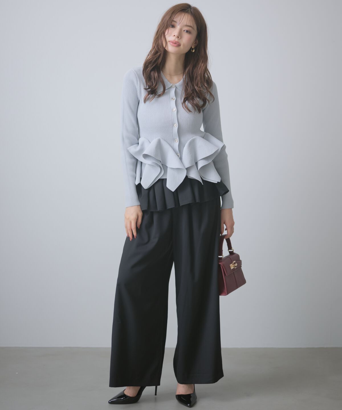 アンドクチュール「フリルミニスカートセットパンツ」|その他|
