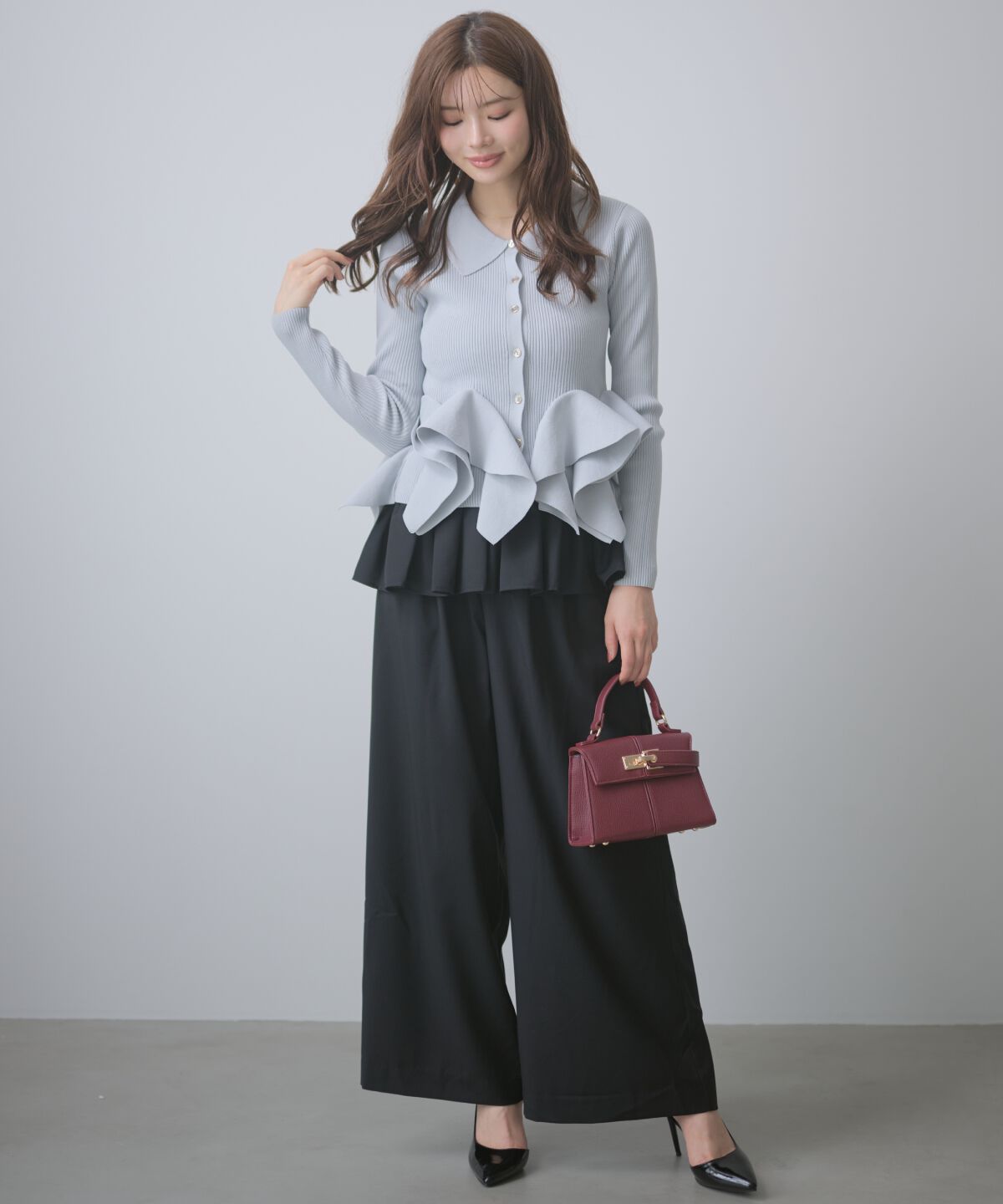 アンドクチュール「フリルミニスカートセットパンツ」|その他|