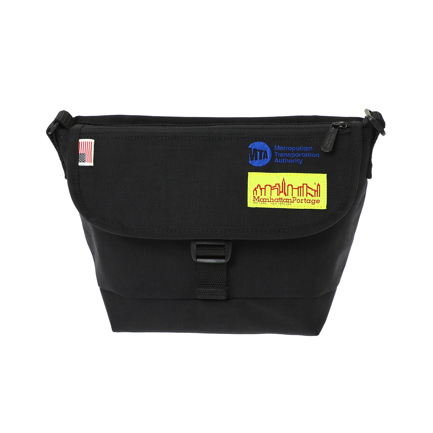 Manhattan Portage「Nylon Messenger Bag (XS) FZP LVL MTA」|ショルダー・メッセンジャー|
